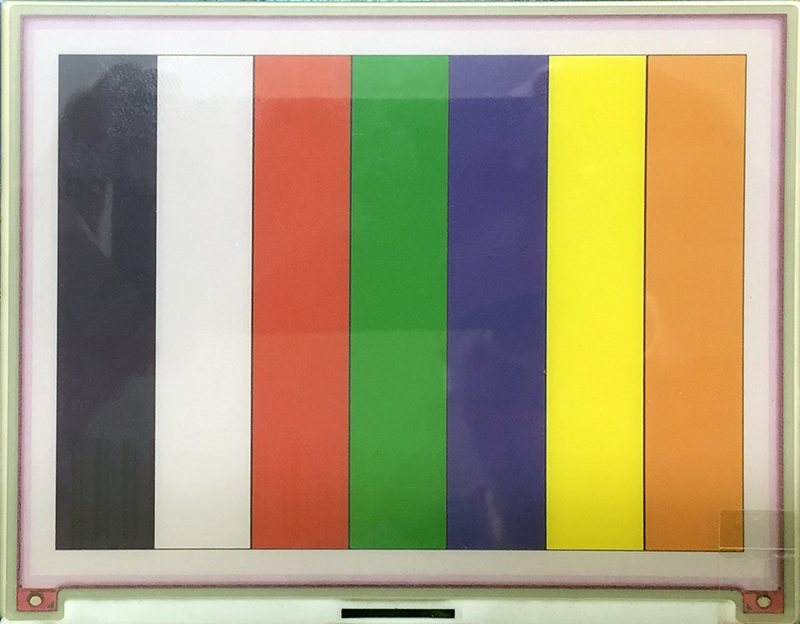 Echtfarb ePaper Panel, farbige ePaper-Displays, ACeP, Advanced Color ePaper